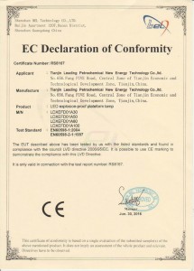 EC Declaration of Conformity