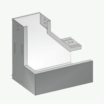 ART(F)2-Aluminium alloy ventical elbow